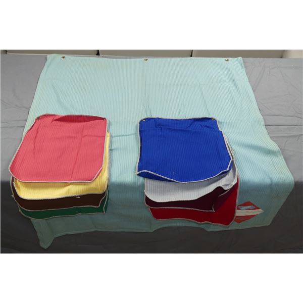 Vintage Bates Ribbed Fabric Samples