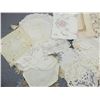 Image 4 : Lot of Vintage Table Runners & Doilies