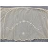 Image 2 : Vintage Embroidered Net Bed Skirt