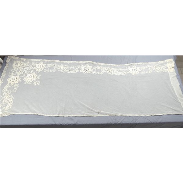 Vintage Lace Net Panel