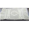 Image 2 : Vintage Pair of Net Applique Layover Shams or Valances