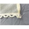Image 9 : Vintage Pair of Net Applique Layover Shams or Valances