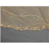 Image 11 : Pair of Vintage Embroidered Net Lace Bedspread