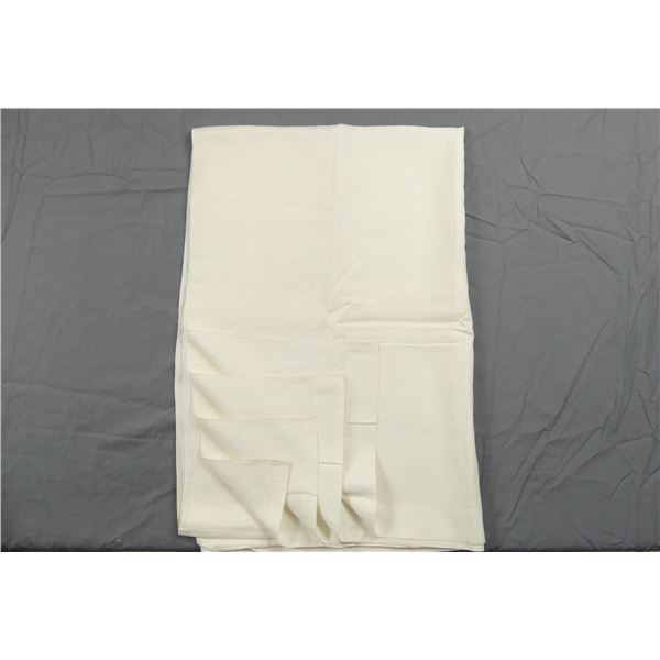 Vintage Linen Top Sheet