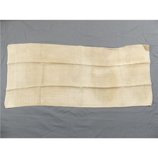 Mid 1800's Homespun Linen Pillowcase