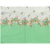 Image 2 : Yardage of Vintage Printed Linen Pillowcase Fabric