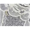 Image 6 : Vintage European Hand Made Bobbin Lace Tablecloth