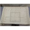 Image 3 : Vintage Figural Italian Whitework Teacloth, from Rockefeller Estate