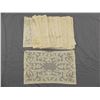 Image 1 : Lot of 12 Net Applique Placemats, From Rockefeller Estate, Bar Harbor