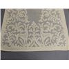 Image 3 : Vintage Net Applique with Deer Runner from Rockefeller Estate