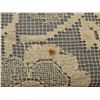 Image 6 : Vintage Hand Knotted Filet Lace Tablecloth
