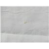 Image 5 : Vintage Greek Key Applique Summer Weight White Linen Sheet