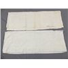 Image 1 : Pair of Fancy Linen Pillowcases with Embroidery