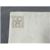 Image 2 : Lot of 5 Italian Damask Linen Fringed Towels, Old Store Stock