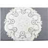 Image 1 : Vintage Round Battenberg Center Table Topper