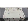 Image 1 : Vintage Embroidered Floral Tablecloth