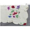 Image 4 : Vintage Embroidered Floral Tablecloth