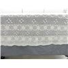 Image 2 : Vintage Hand Crocheted Tablecloth, Floral Pattern