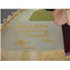 Image 3 : Victorian Crazy Quilt Unfinished Quilt Piece with Embroidered Names & Address
