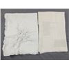 Image 1 : Lot of 2 Vintage Linen Tablecloths