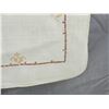 Image 4 : Vintage Unused Brown & Tan Cross Stitch Tablecloth