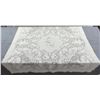 Image 1 : Vintage Quaker Lace Style Tablecloth, with Animals & Birds