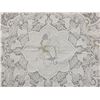 Image 3 : Vintage Quaker Lace Style Tablecloth, with Animals & Birds