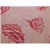 Image 5 : Vintage Turkey Red Tablecloth with Roses