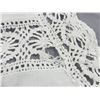 Image 5 : Vintage Round Linen, Lace & Fine Crochet Tablecloth