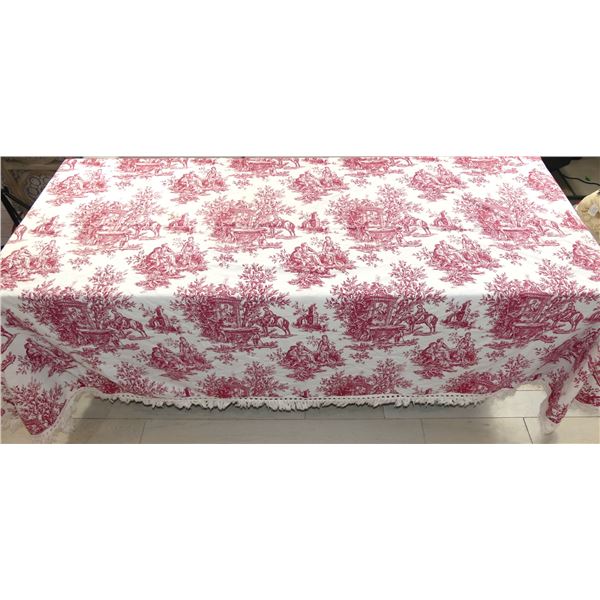 Lot of 3 Vintage Tablecloths