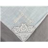 Image 4 : Set of 12 Vintage Blue Lace & Linen Placemats & Napkins