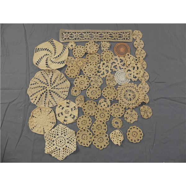 Lot of Vintage Crochet Trims