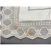 Image 7 : Vintage Fine Crochet Linen & Pulled Thread Pillow Topper/Doilies