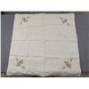 Image 2 : Lot of 2 Vintage Embroidered Luncheon Tablecloths & Napkins