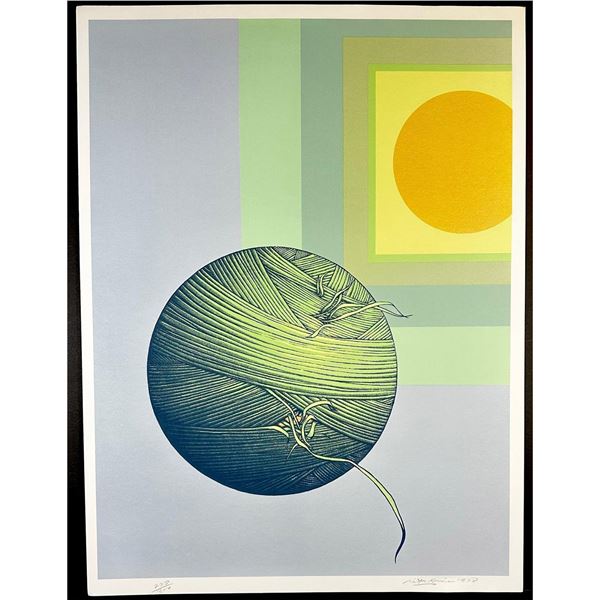 Rita Simon (American 1938-) Screenprint Ariadne signed