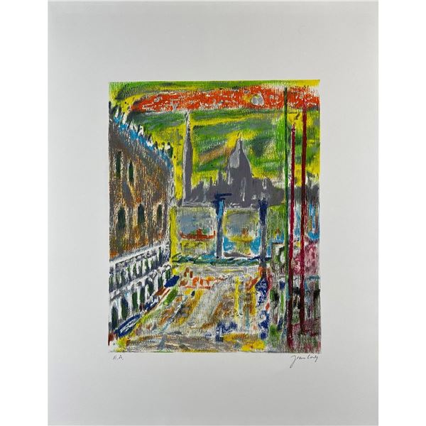 Jean Laudy Lithograph Paris signed