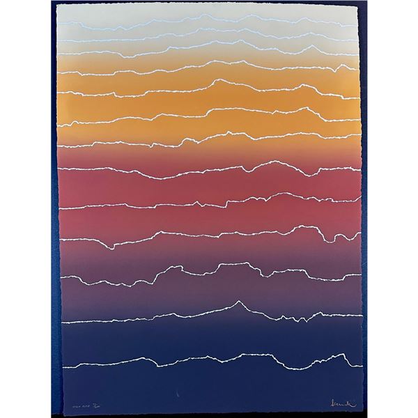 Arthur Second (American 1927) Screenprint High Rise signed