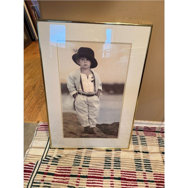 Boy wall hanging