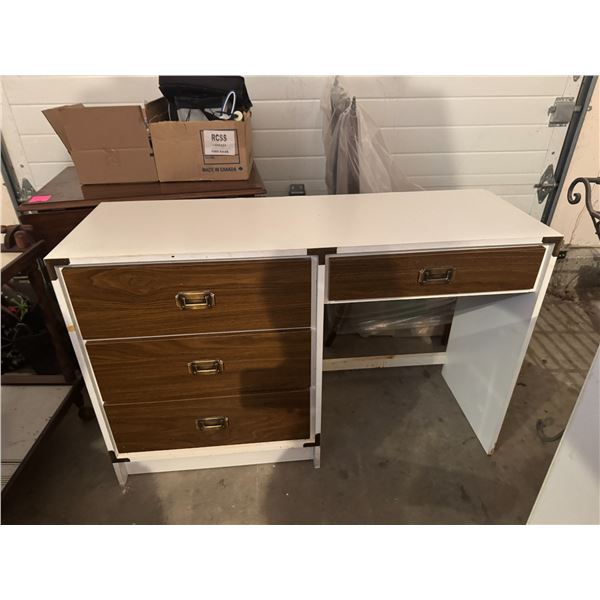 Desk 45.5 inches x 15.5" x 29" tall