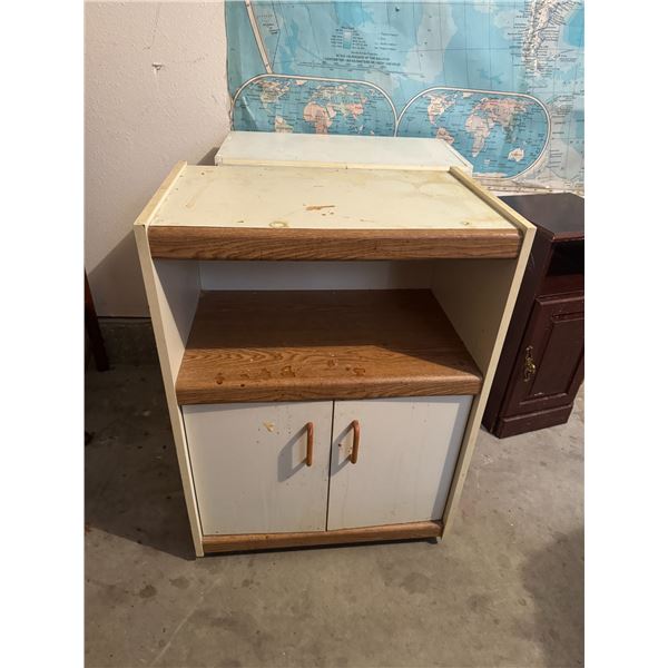 Microwave stand 24" x 15 and three-quarter inches by