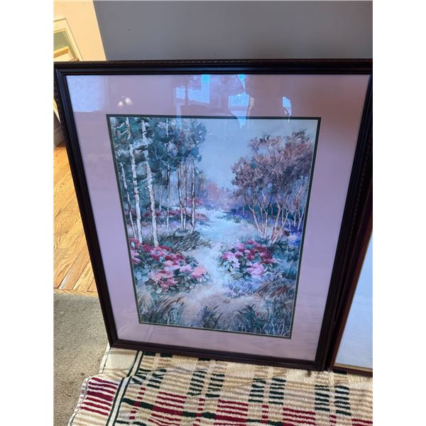 Wall hanging measures 24 1/2" x 30 1/2"