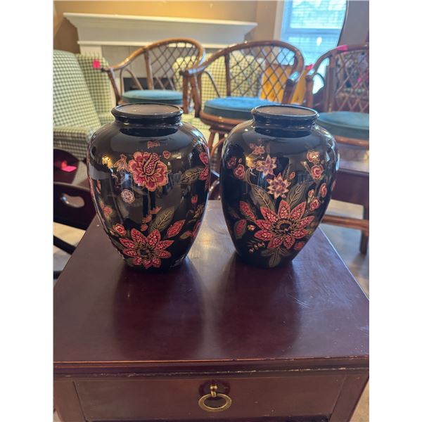 Vases 8.5 inches tall