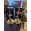 Image 1 : Brass candlesticks