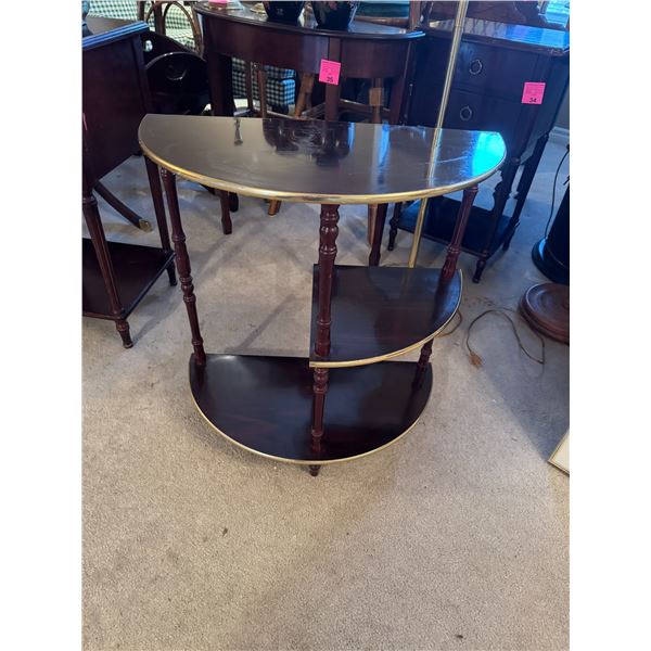 D table shelf 24" x 12" x 26" tall