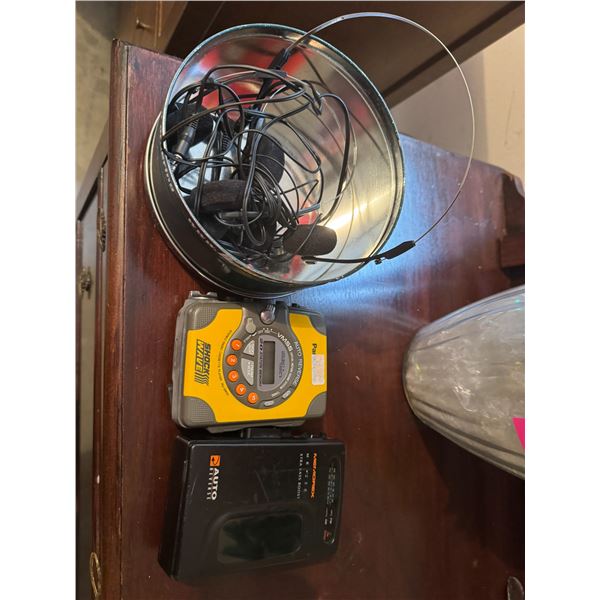 Panasonic shock wave and Mexx cassette player
