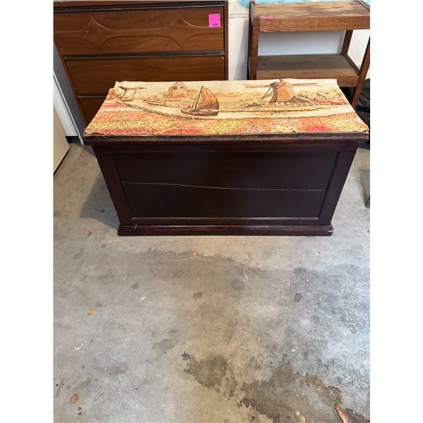 Trunk measure 45" x 19.5" x 21.5" tall