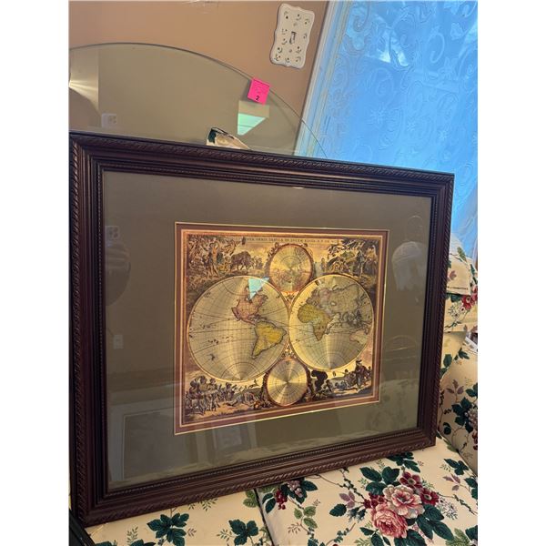 World wall hanging