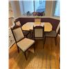 Image 1 : Table and 5 chairs with leaf