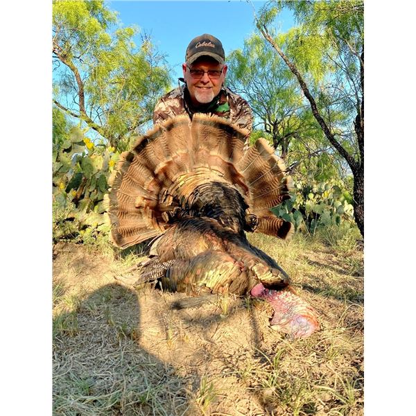 Wild Gobblers of the Brush Country: Comanche Ranch Spring Turkey Hunt for Three