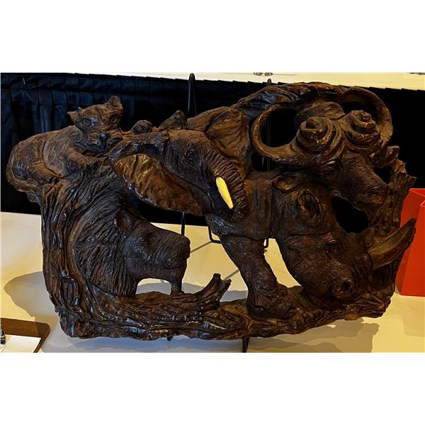 “Big 5” Ironwood Sculpture